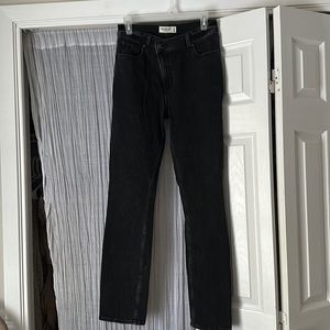 Abercrombie 90’s slim straight ultra high rise